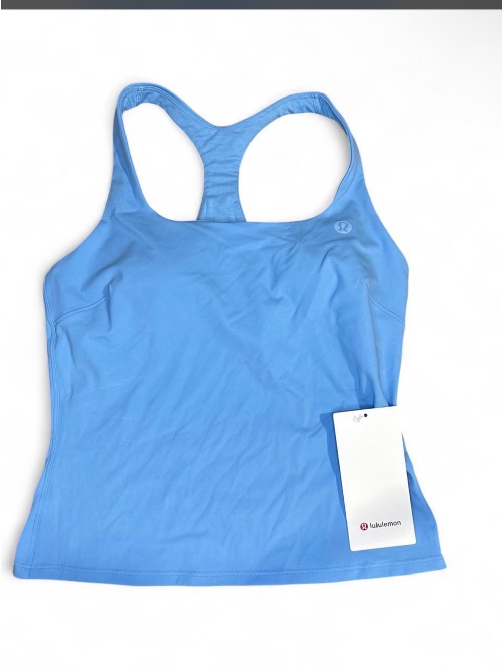 lululemon athletica Light Blue Racerback Sports Tank